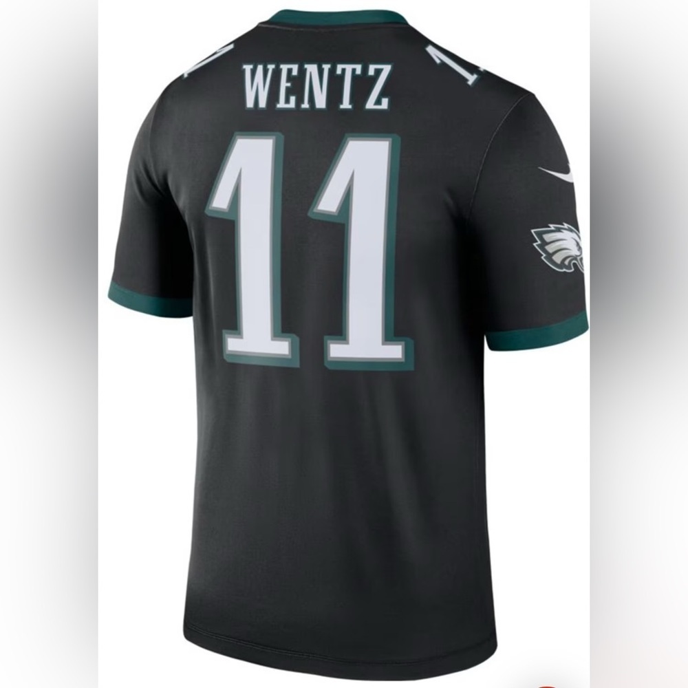 Men’s Nike Carson Wentz #11 NFL Philadelphia Eagles Football Jersey Medium - Picture 2 of 16